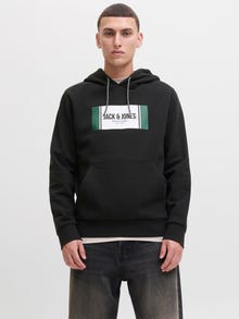 Jack & Jones Sweat à capuche Logo -Black - 12278614