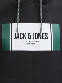 Jack & Jones Logó Kapucnis felső -Black - 12278614