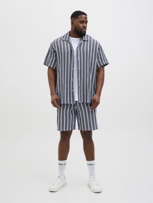 Jack & Jones Plius Jogger Fit Laisvo kirpimo šortai -Ocean Cavern - 12278624