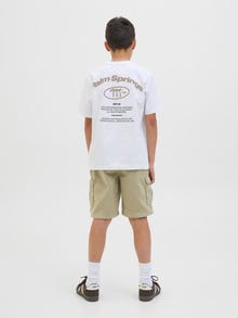 Jack & Jones Printed T-shirt Junior -Bright White - 12278661