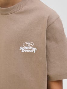 Jack & Jones Printed T-shirt Junior -Desert Taupe - 12278661