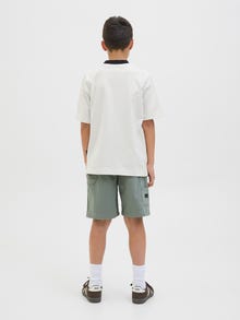Jack & Jones Bedrukt T-shirts Junior -Cloud Dancer - 12278665