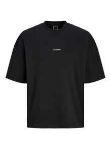 Jack & Jones Bedrukt Sweatshirt Junior -Black - 12278671
