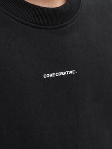 Jack & Jones Bedrukt Sweatshirt Junior -Black - 12278671