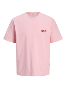 Jack & Jones Bedrukt T-shirts Junior -Tickled Pink - 12278676