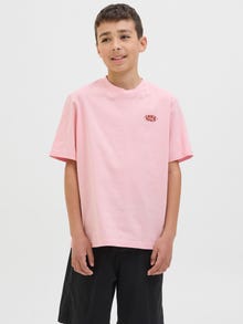 Jack & Jones Bedrukt T-shirts Junior -Tickled Pink - 12278676