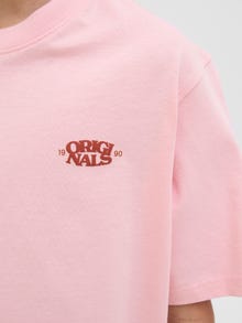 Jack & Jones Bedrukt T-shirts Junior -Tickled Pink - 12278676