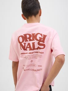 Jack & Jones Bedrukt T-shirts Junior -Tickled Pink - 12278676