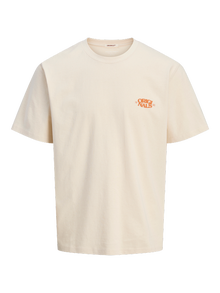 Jack & Jones Camiseta Bebés -Ecru - 12278677