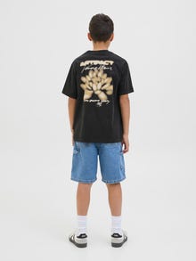 Jack & Jones Trykk T-skjorte Junior -Black - 12278690