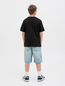Jack & Jones Printed T-shirt Junior -Black - 12278702