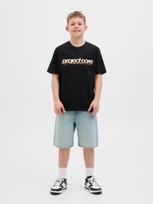 Jack & Jones T-shirt Stampato Junior -Black - 12278702