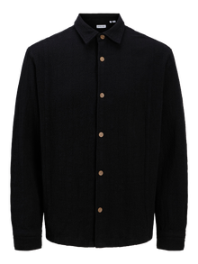 Jack & Jones Relaxed Fit Overskjorte -Black - 12278706