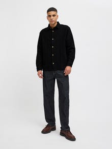 Jack & Jones Relaxed Fit Overskjorte -Black - 12278706