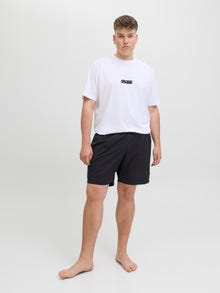 Jack & Jones Plus Size Pantaloncini da mare Regular Fit -Black - 12278711