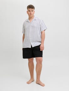 Jack & Jones Plus Size Regular Fit Swim shorts -Black - 12278714