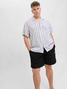Jack & Jones Plus Size Regular Fit Swim shorts -Black - 12278714