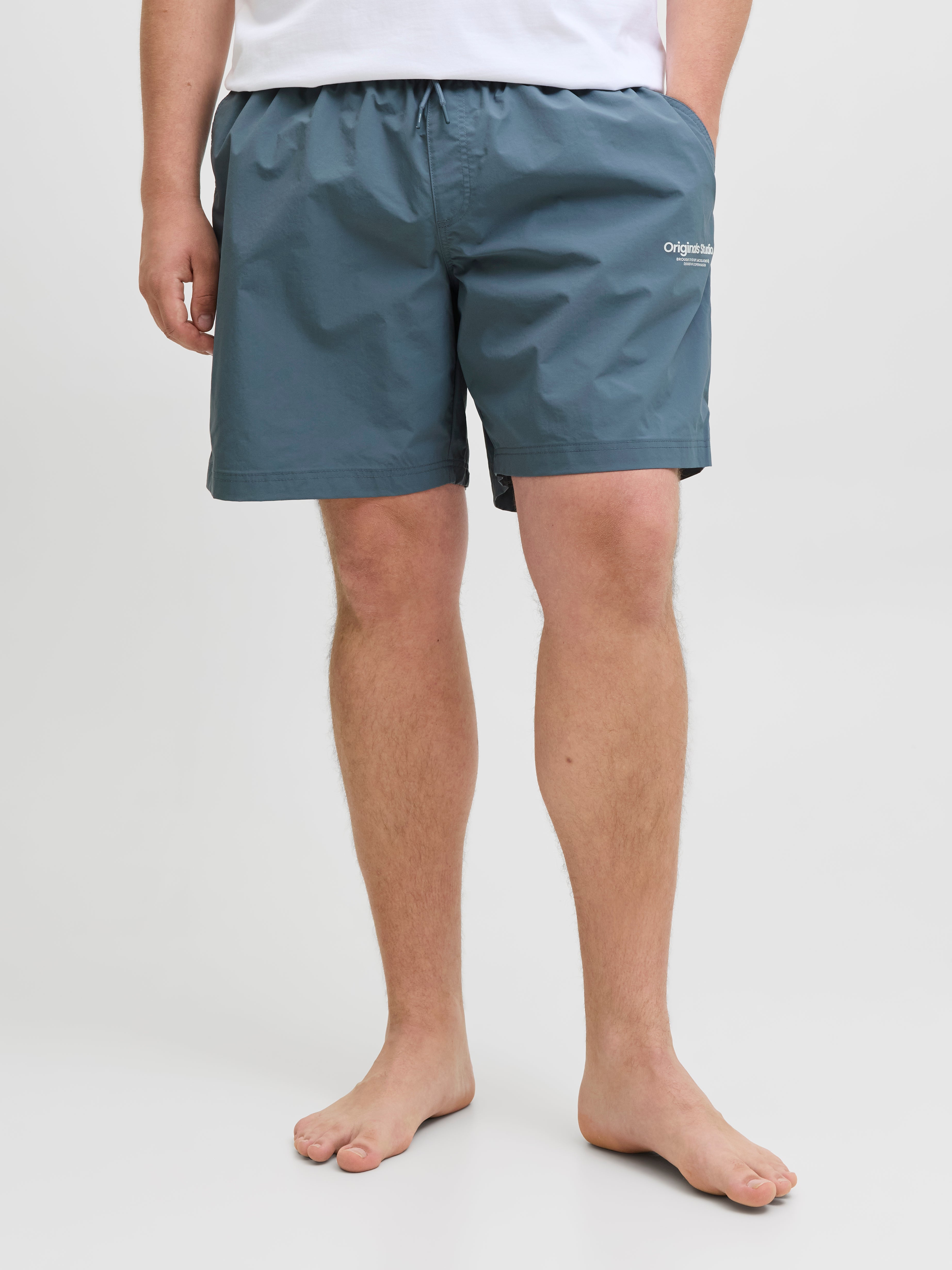 Thumbnail - Plus Size Regular Fit Badeshorts