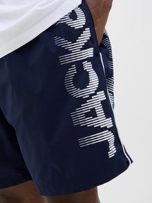 Jack & Jones Plus Size Krój regularny Szorty dlo pływania -Navy Blazer - 12278715