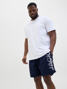 Jack & Jones Plus Size Krój regularny Szorty dlo pływania -Navy Blazer - 12278715