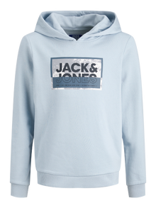 Jack & Jones Logotipas Džemperis Mini -Subdued Blue - 12278760