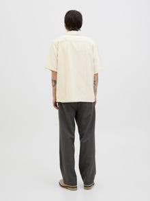 Jack & Jones Avslappnad Skjorta -Almond Milk - 12278763
