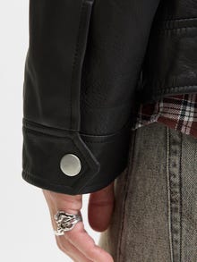 Jack & Jones Leather jacket -Black - 12278775