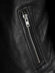 Jack & Jones Lederjacke -Black - 12278775