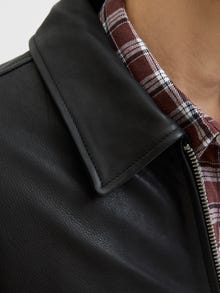 Jack & Jones Leather jacket -Black - 12278775