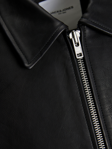 Jack & Jones Læderjakke -Black - 12278775