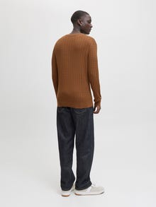 Jack & Jones Effen Gebreide pullover -Monks Robe - 12278785