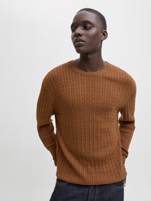 Jack & Jones πλεκτό πουλόβερ -Monks Robe - 12278785