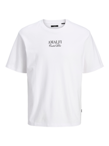 Jack & Jones Gedrukt T-shirts -Bright White - 12278786