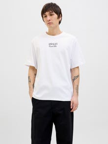 Jack & Jones Gedrukt T-shirts -Bright White - 12278786