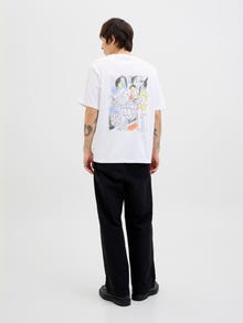 Jack & Jones Gedrukt T-shirts -Bright White - 12278786