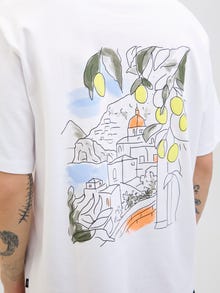 Jack & Jones Gedrukt T-shirts -Bright White - 12278786