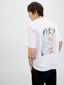 Jack & Jones Gedrukt T-shirts -Bright White - 12278786