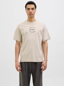 Jack & Jones Camiseta Estampado Cuello redondo -Silver Lining - 12278786