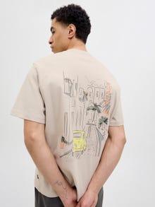 Jack & Jones Camiseta Estampado Cuello redondo -Silver Lining - 12278786