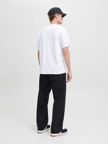 Jack & Jones Tryck T-shirt -White - 12278787
