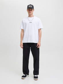Jack & Jones Tryck T-shirt -White - 12278787