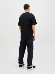 Jack & Jones Tryck T-shirt -Black - 12278787