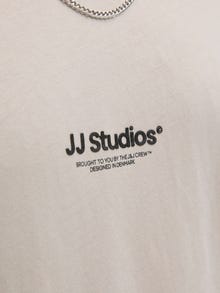 Jack & Jones T-shirt Imprimé -Moonbeam - 12278787