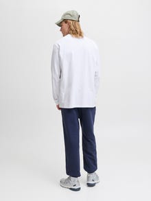 Jack & Jones Longsleeved T-shirt -White - 12278788
