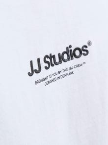 Jack & Jones Longsleeved T-shirt -White - 12278788