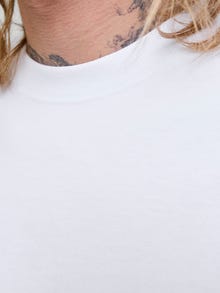 Jack & Jones Trykk langermet t-skjorte -White - 12278788
