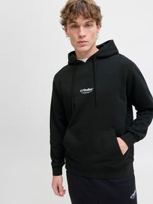 Jack & Jones Gedruckt Kapuzenpullover -Black - 12278789