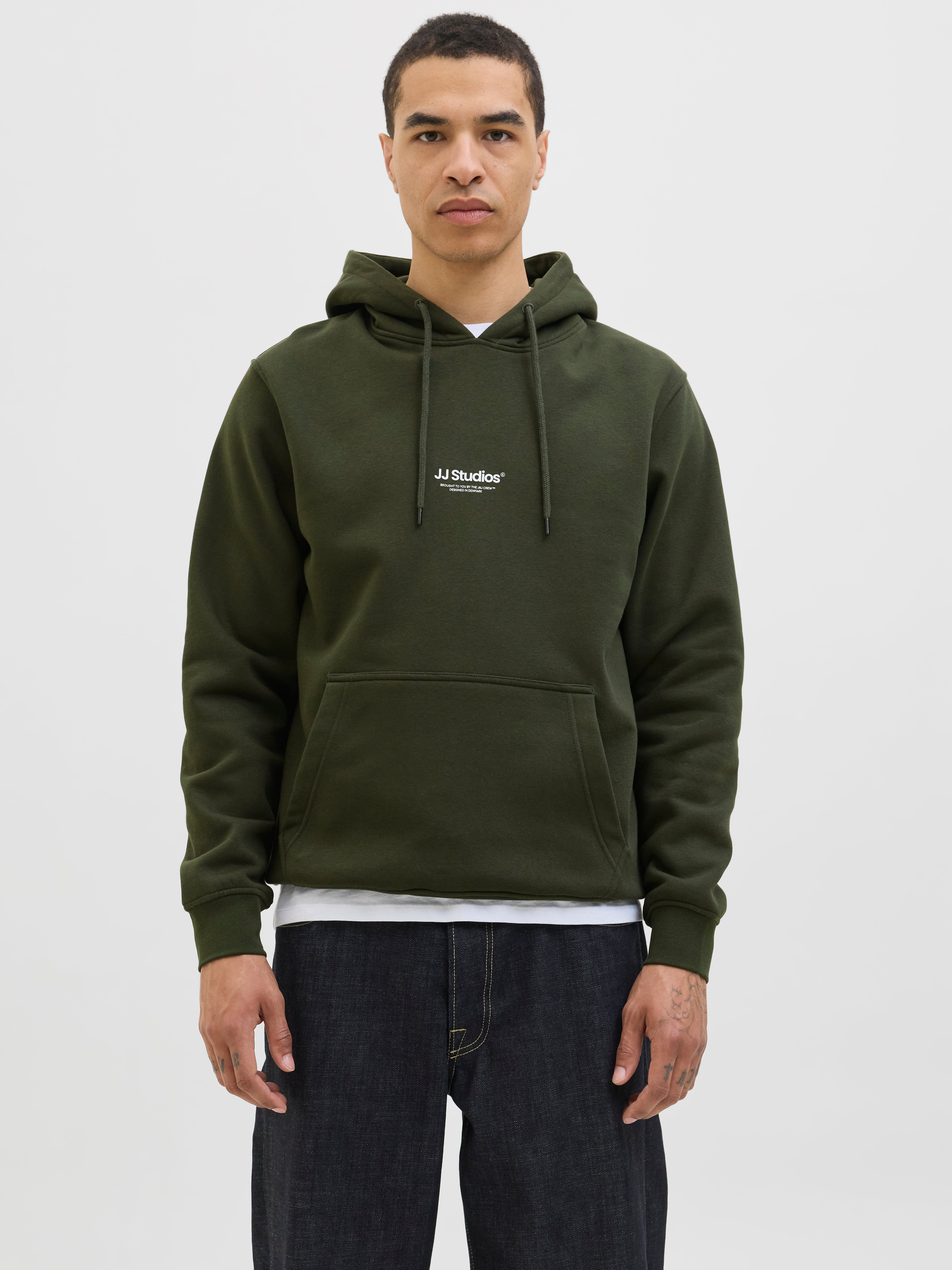 Gedruckt Kapuzenpullover