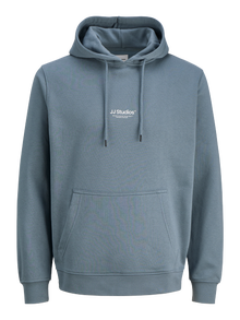 Jack & Jones Printet Hættetrøje -Stormy Weather - 12278789