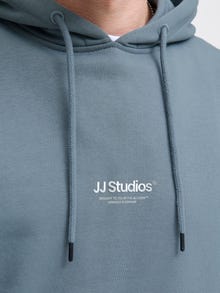Jack & Jones Printet Hættetrøje -Stormy Weather - 12278789